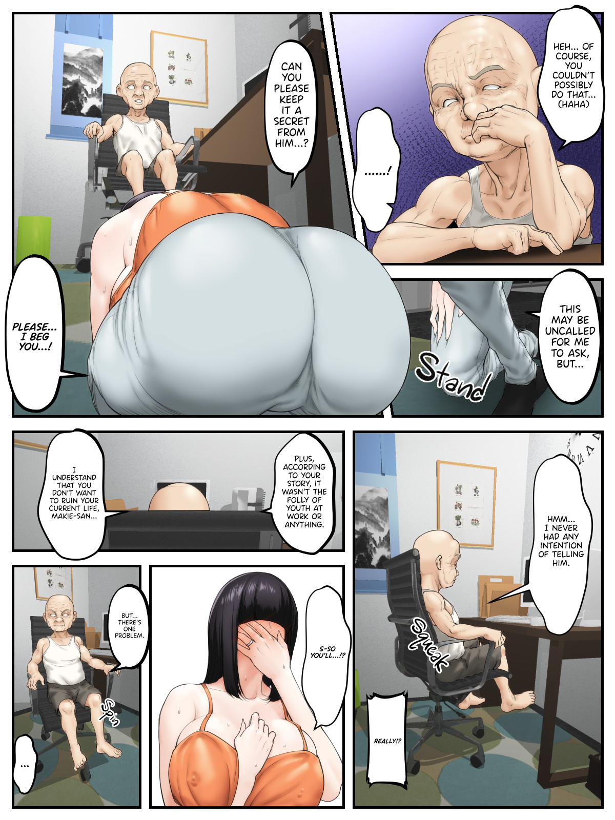 Hentai Manga Comic-Stepfather Netorare ~Introducing Makie, The Huge-Titted Wife With The Hidden Eyes~-Read-7